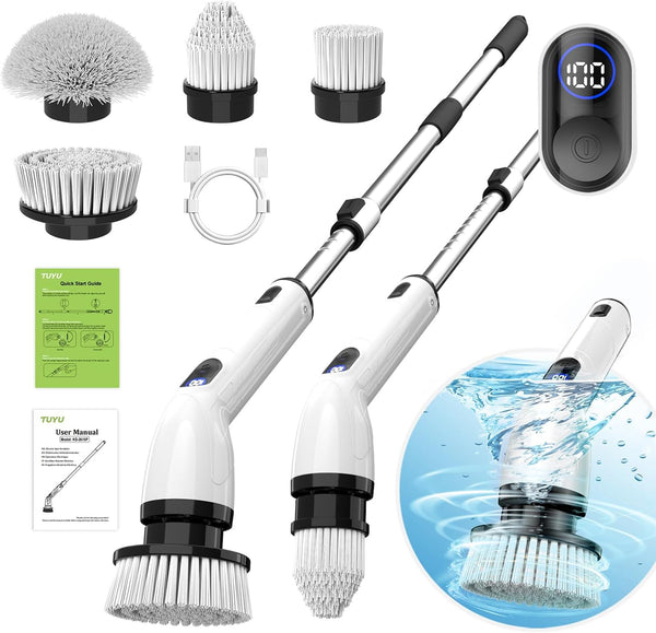 Electric Spin Scrubber Power Brush