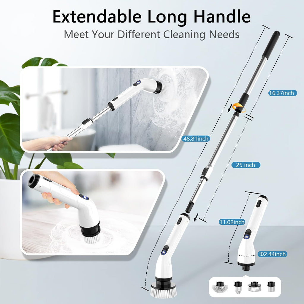 Electric Spin Scrubber Power Brush