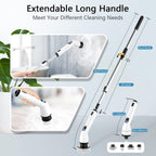 Electric Spin Scrubber Power Brush