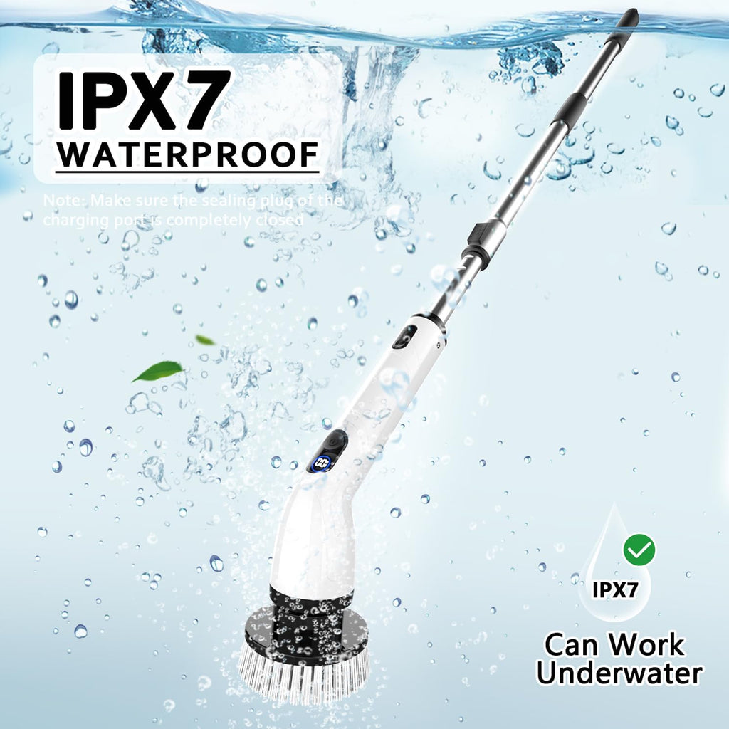 Electric Spin Scrubber Power Brush