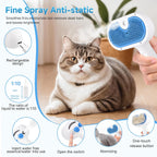 3-in-1 Pet Steam Grooming Brush